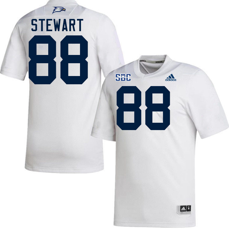 #88 Gavin Stewart Georgia Southern Eagles Jerseys|Apparels Football Stitched-White